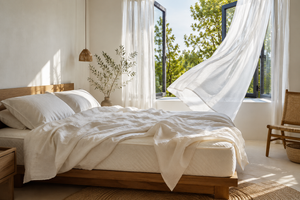 Vous avez chaud la nuit ? Nos conseils de fabricant pour choisir un matelas adapté aux fortes chaleurs